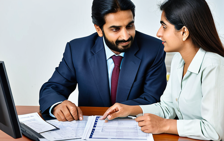 1가구 2주택 세금 규정 - **

A professional tax consultant advising a Pakistani family in modest clothing at their home. The ...