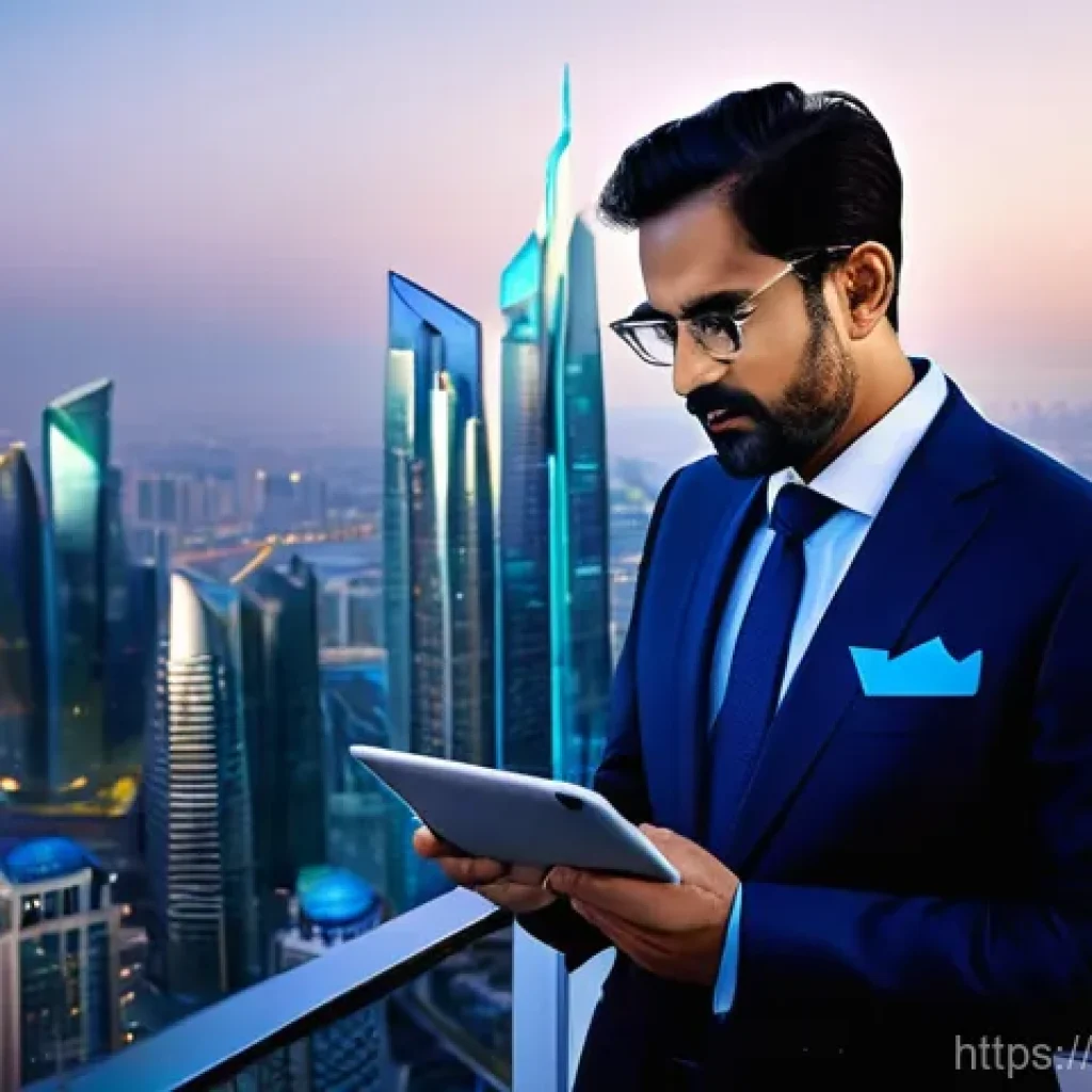 해외 부동산 양도소득세 - **Prompt:** A successful Pakistani investor, a man in his late 40s with a thoughtful expression, dre...
